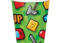 Bicchieri Carta 266ml 8pz Gaming Party