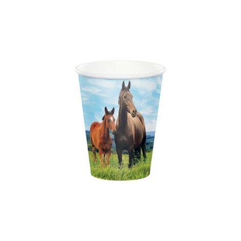 Bicchieri 266ml 8pz Horse And Pony