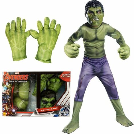 T-shirt + Maschera Carta Hulk