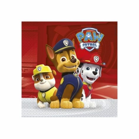 Tovaglioli Carta Paw Patrol 33x33cm 20pz