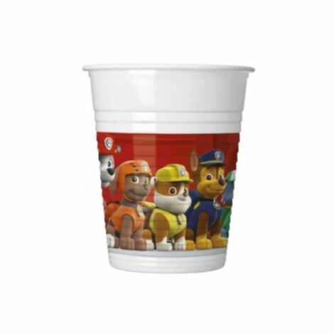 Bicchieri Pl. 200ml 8pz Paw Patrol