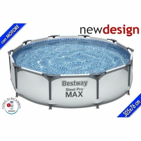 Piscina Steel Pro Max Cm. 305x76