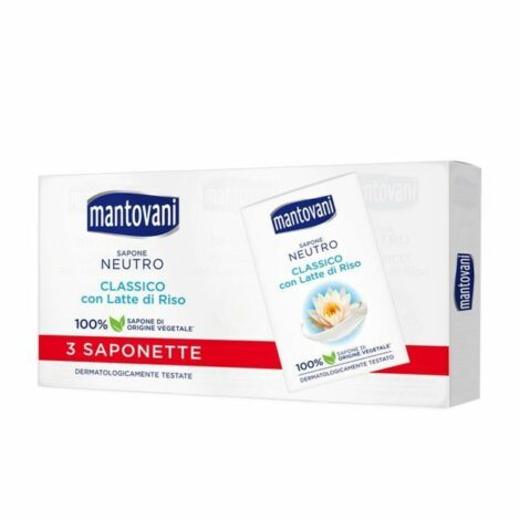 Mantovani Sapone Solido Classico 90gr X3