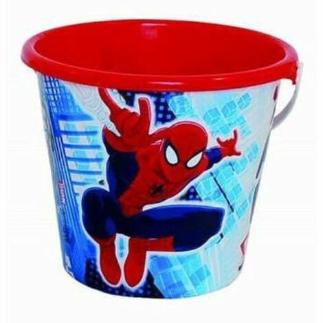 Secchiello Spiderman D.18 H.15cm Singolo