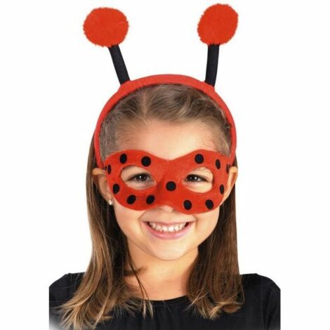 Set Coccinella Cerchietto E Maschera