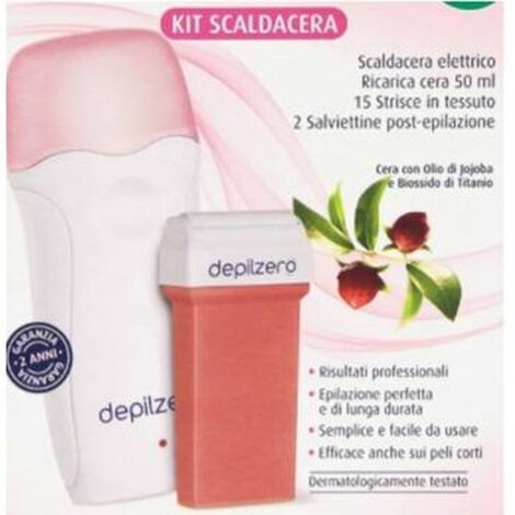 Depilzero Kit Scaldacera + Ricarica