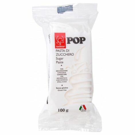 Pasta Zucchero 1kg Pop Bianco Candido