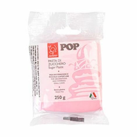 Pasta Di Zucchero Pop 250gr Bianco Cand.