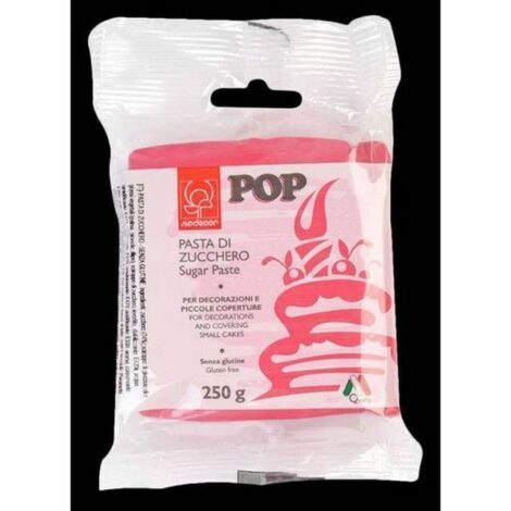 Pasta Di Zucchero Pop 250gr Fucsia