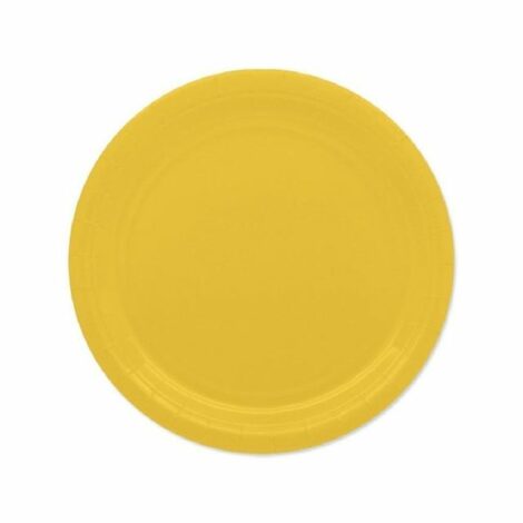 Piatti Cm.24 Pz.25 Ecolor Giallo