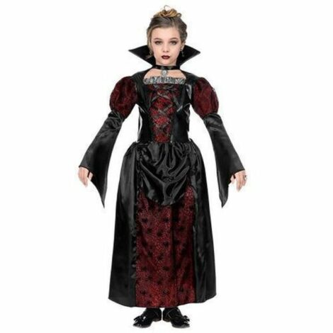 Costume Vampira C/trucco 8-10 Anni