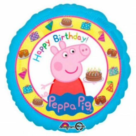 Palloncino Mylar Tondo Peppa Pig   18