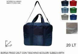 Borsa Frigo 20lt Con Taschino 6 Colori