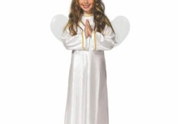 Costume Bambina Angelo 3-4 / 5-6 Anni