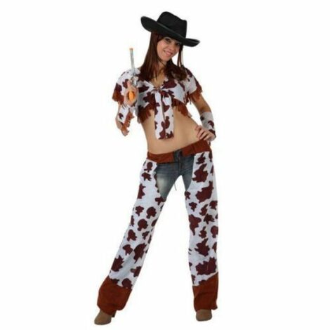 Costume Da Cow Girl Adulto