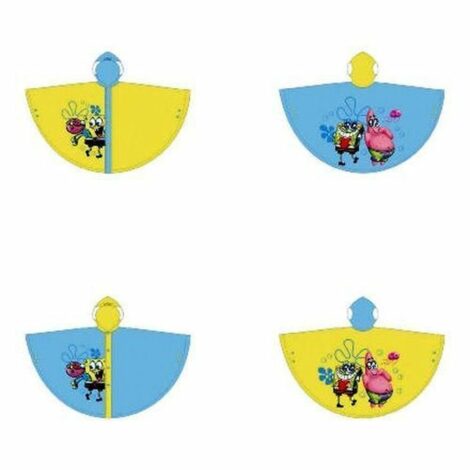 Spongebob Poncho Pvc 2s - 4/8