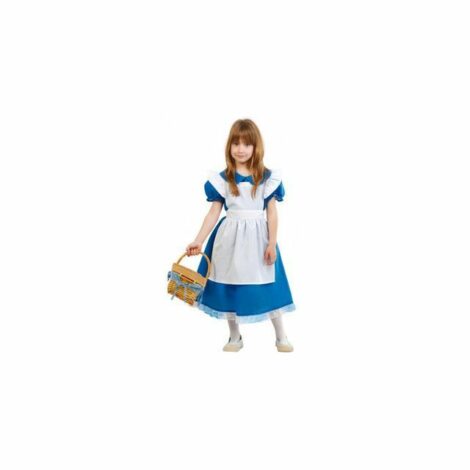 Costume Ragazzina Blu Bambina 5-6 Anni