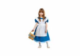 Costume Ragazzina Blu Bambina 10-12 Anni