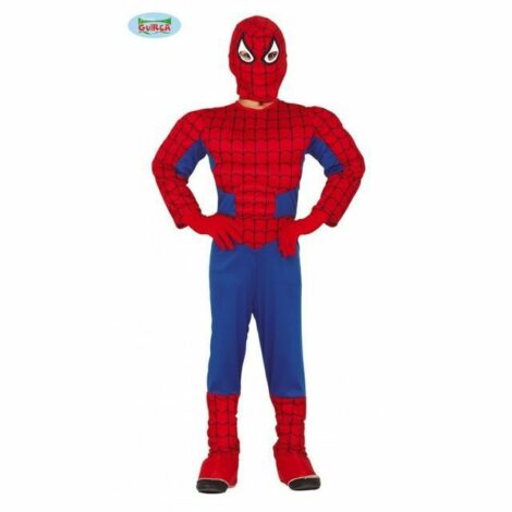 Costume Supereroe Muscoloso 5 - 6 Anni