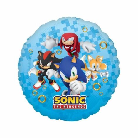 Palloncino Sonic And Friends Tondo 43cm