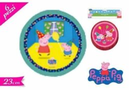 Piatti Cm.23 Pz.6 Peppa Pig