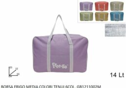 Borsa Frigo Media Colori Tenui 6col.