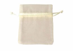 Sacchetto T.organza Cm.8x10 Crema Pz.10