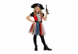 Costume Pirate Girl  5/6 Anni