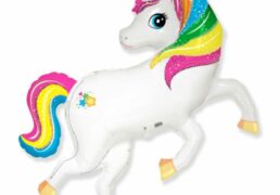 Palloncino Mylar Sagoma Unicorno 105cm