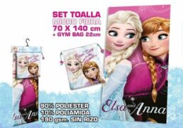 Telo Microfibra C/borsa Regalo Frozen